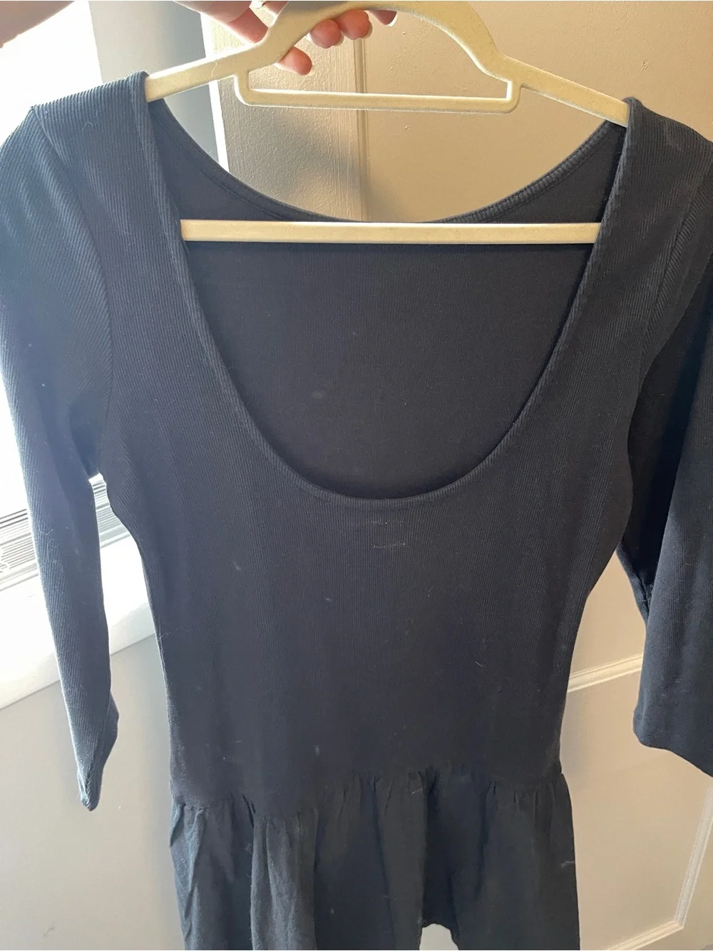 Free People Black Mini Dress